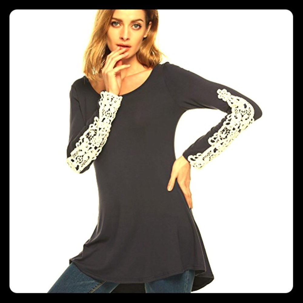 Black Tunic Top